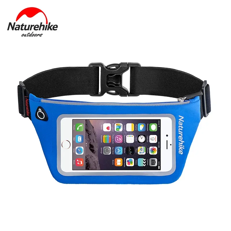 NaturehikeTransparente PVC-Sport-Lauftasche für Damen und Herren, wasserdichter Touchscreen, Fitness-Radsport-Telefon-Hüfttasche