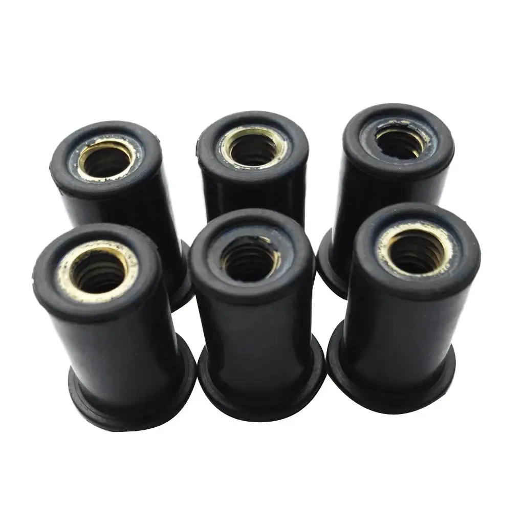 parafuso-de-borracha-wellnuts-m6-com-inserto-de-latao-para-fixacao-de-carenagem-e-para-brisa-de-motocicletas
