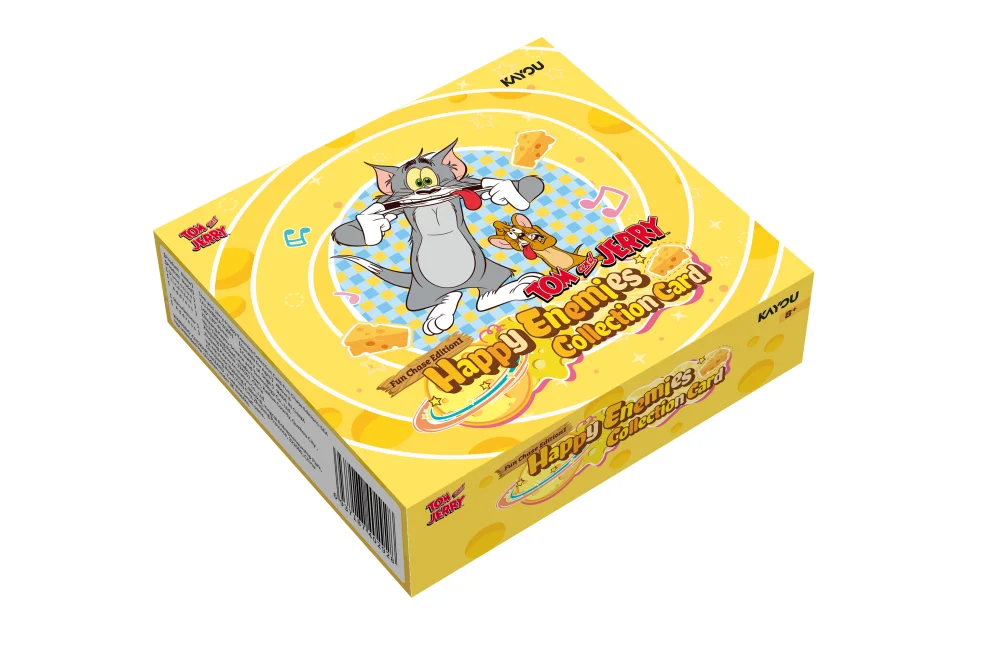 Kayou Official Tom And Jerry Happy Enemies Collection Card Multifarious Edition 1 Sea Version Original Anime Trading Cards Box