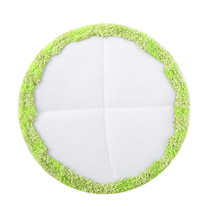 وسادة بديلة لأجهزة المتسوق لمكنسة الممسحة الدوارة الكهربائية اللاسلكية بما في ذلك 24 حصيرة من الألياف الدقيقة و24 غاز للاستخدام الداخلي