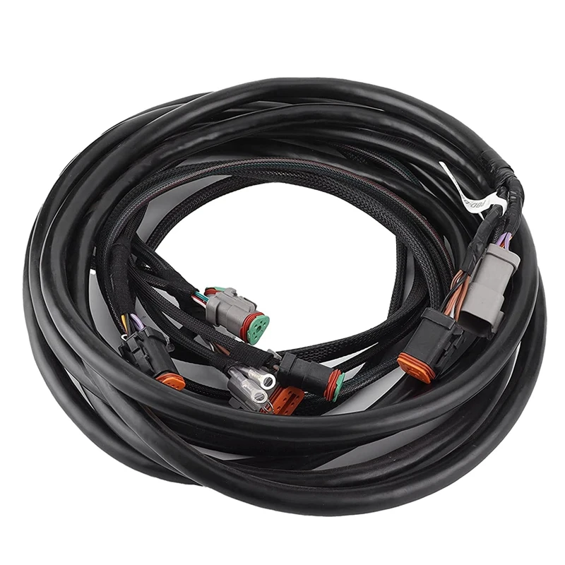 

20Ft Main Modular Ignition Wiring Harness Cable 176340 For Johnson/Evinrude/OMC Outboard Motor Remote Control Box Cable