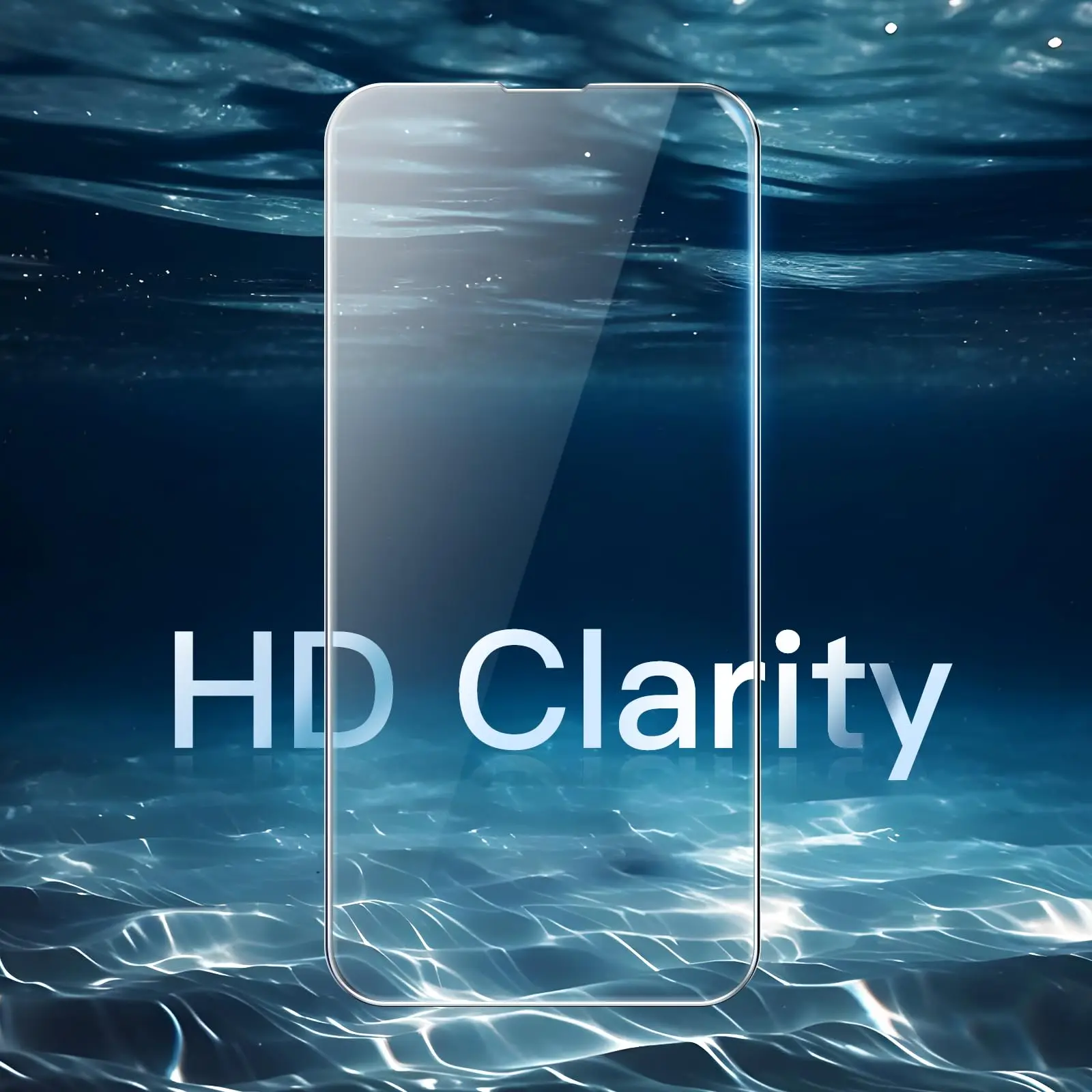 For iPhone 16e Screen Protector Tempered Glass Crystal Mica 9H HD Clear Transparent High Aluminum Anti Scratch