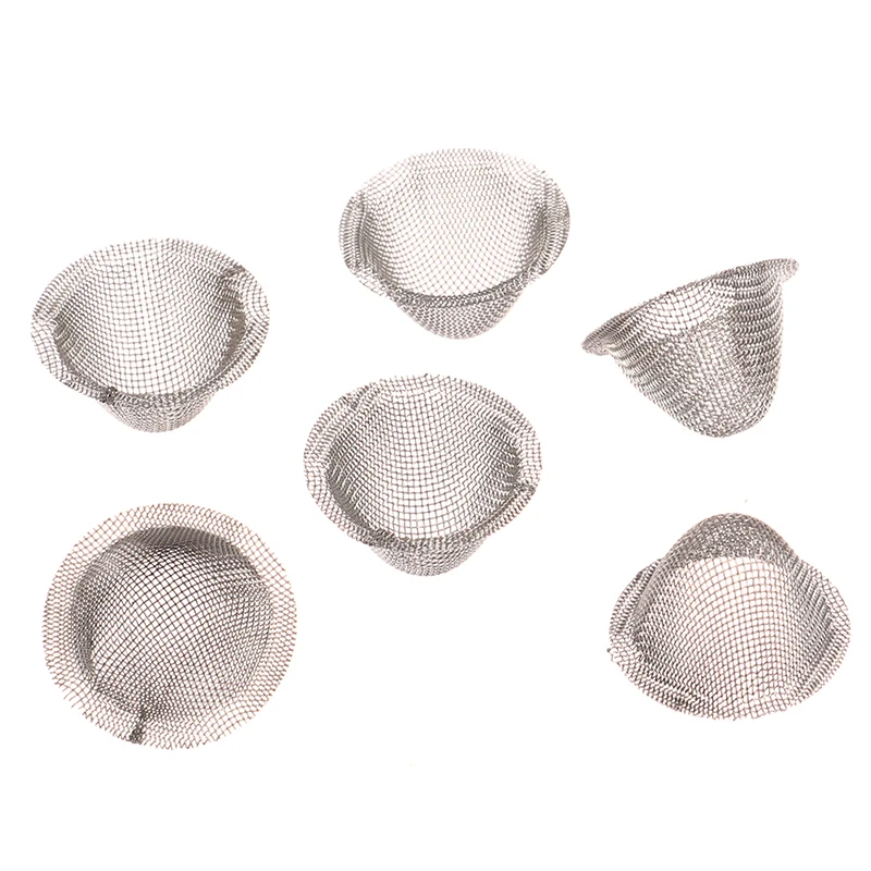 10Pcs Tobacco Smoking Pipe Filter Mesh Crystal Pipe Tobacco Pipe Screen Filter Net Shisha Hookah Net