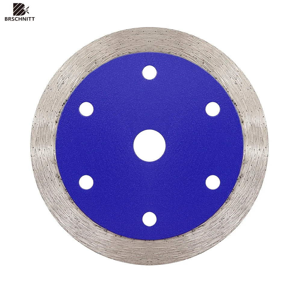 BRSCHNITT 1/3/5pcs Tile Cutter 75mm Mini Saw 3inch Continuous Tooth Ceramic Saw Blade for Tile Marble Granite Bore 10mm Dry Wet