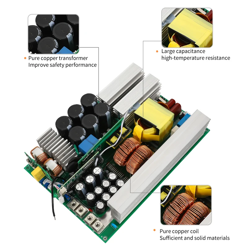 Imagem -04 - Mzmw Fonte de Alimentação de Comutação 4000w 24 36 48 60 72 110 220v ac dc Corrente & Tensão Ajustável Transformador de Alta Potência Adaptador de Alimentação