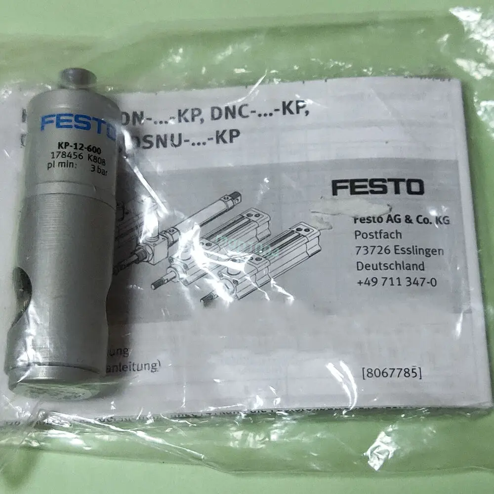 

1PC New Festo KP-12-600 178456 Clamping Cartridg Expedited Shpping