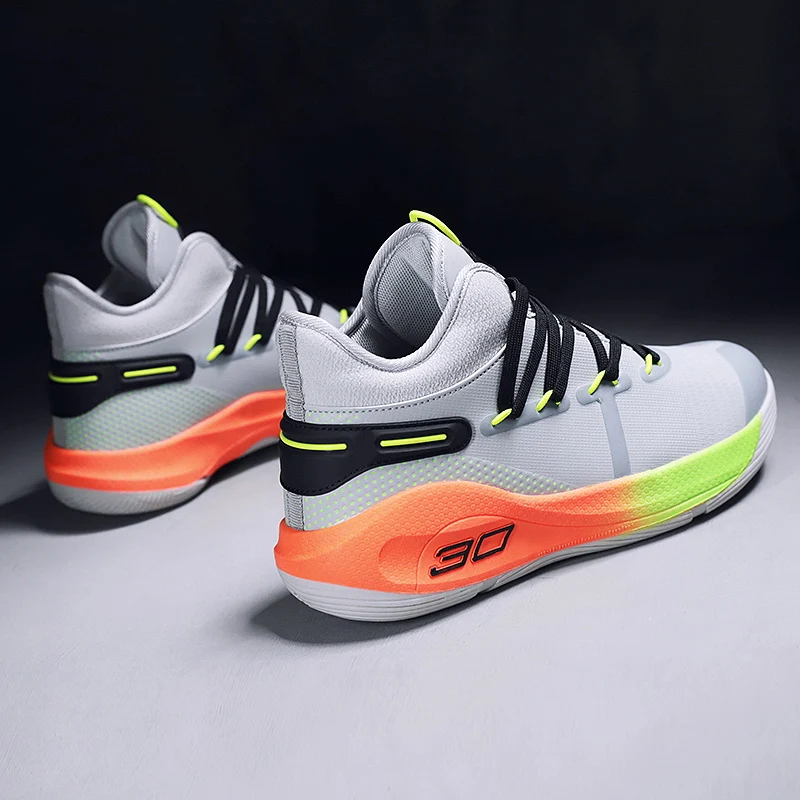 Mannen Sneakers Loopschoenen Luchtkussen Rubber Casual Mesh Ademend Basketbal Trainers Lichtgewicht Mode Paar Sportschoenen