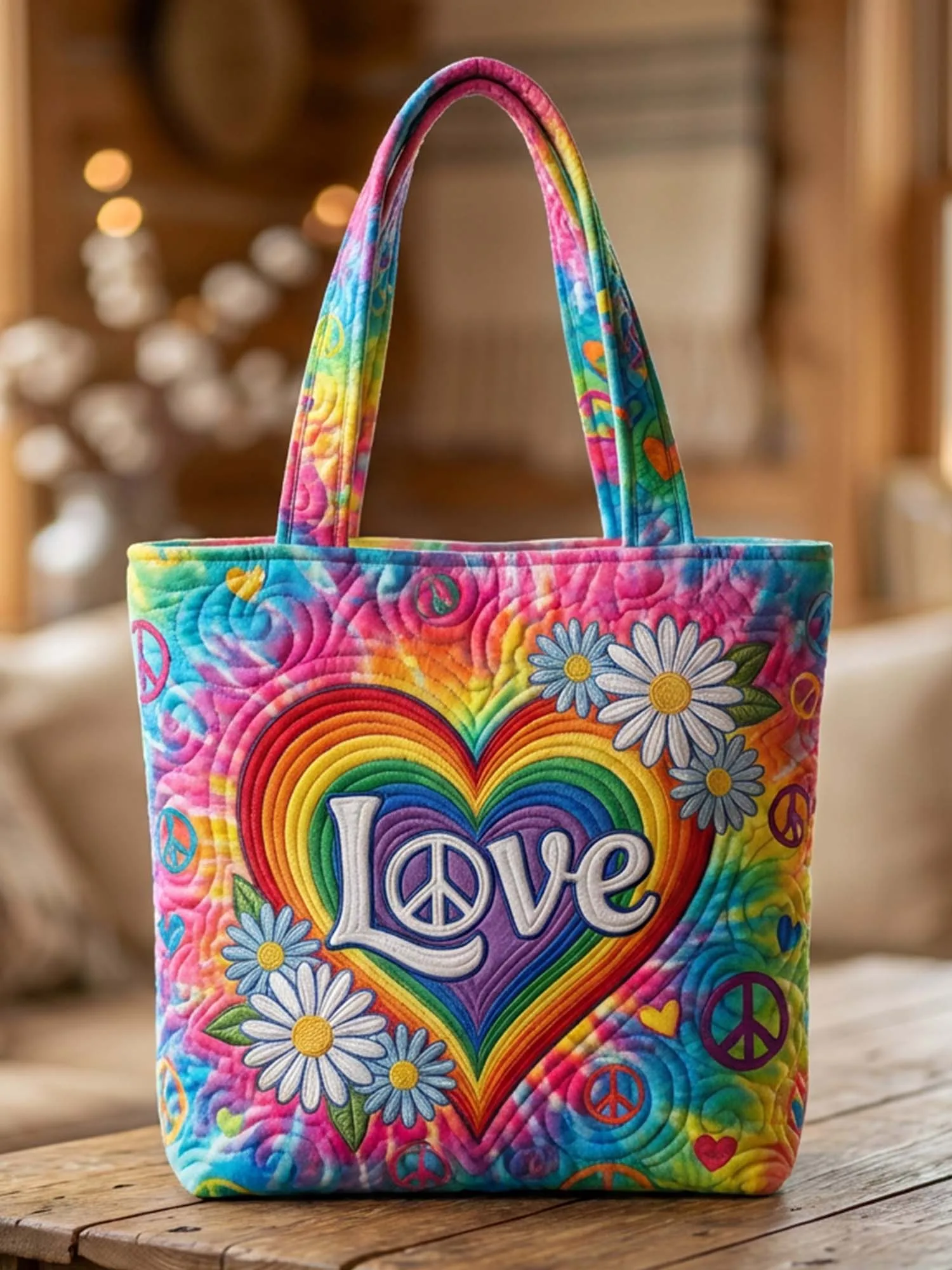3D Printed Quilted Tote Bag Shopping Bags Personalized elegant Gifts Shoulder Bags Handbag Beach Travel Bag Hiking Camping