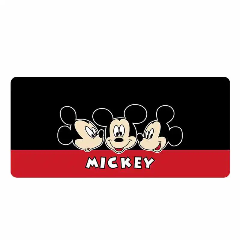 

Mickey & Minnie Mouse Pad Cartonn Anime Large Gamer Keyboard Mouse Pads for Laptop Computer Non-slip Durable Desktop Pads