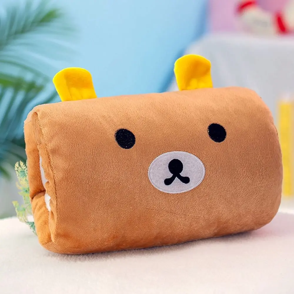 2023 New Design Holiday gift Office Plush Toy Girls Hand Puller Hand Warmer Pillow Hand Warmer Pad Nap Pillow