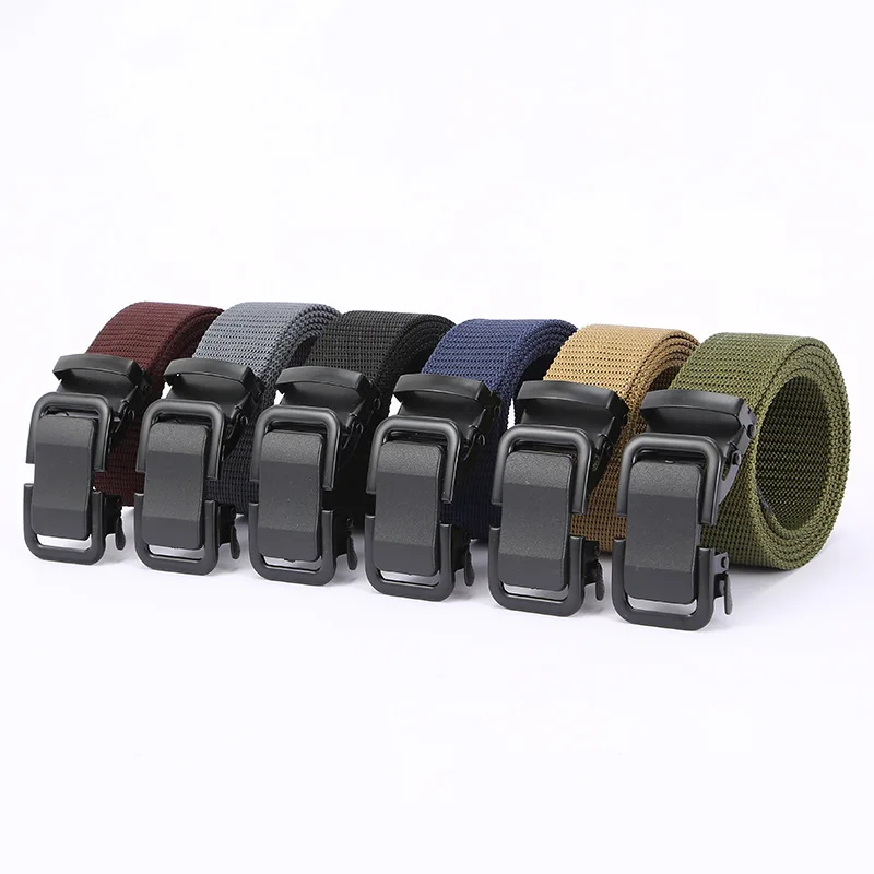 Ceinture en polyester à séchage rapide pour homme, ceinture DulAutomatic, idéale pour les loisirs en plein air, les sports, 1 pièce, 2 pièces