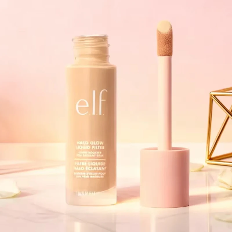 Elf 4 Colors Liquid Foundation Moisturizing Texture Fit Snugly Skin Natural High-end Lasting Oil Control Cover Blemishe Makeup