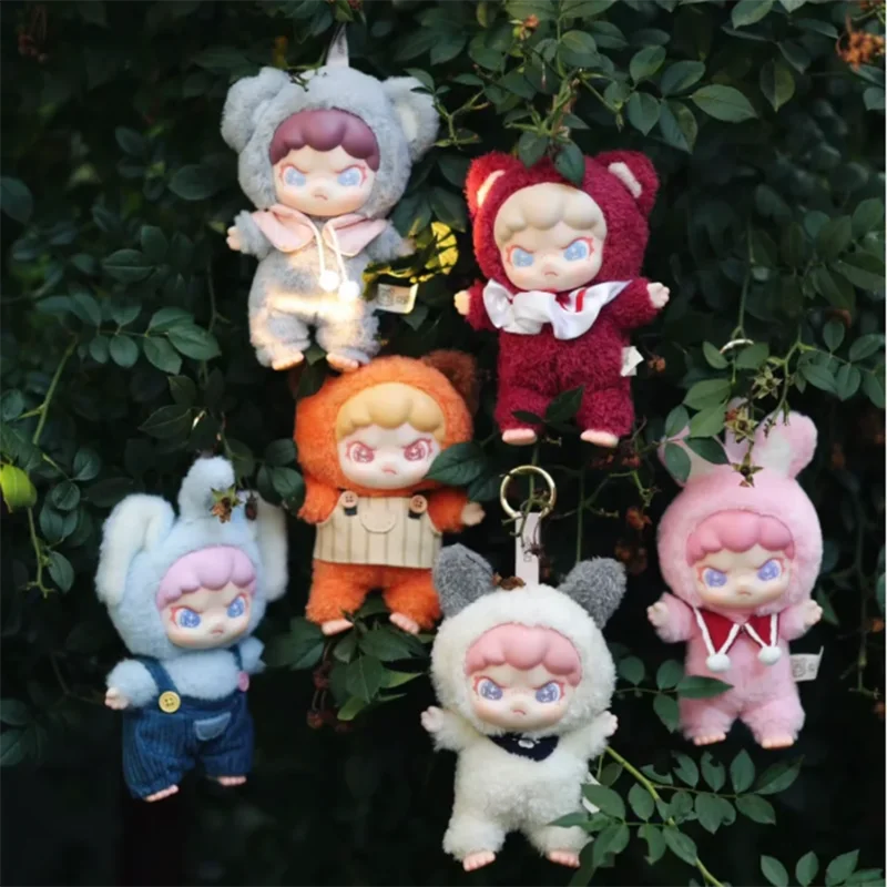 Dora Animals Series Super cute Vinyl Plush Doll Surprise Superhot Cute Velvet Anime Action Figure Dora Plush Doll Bag Pendant Gi