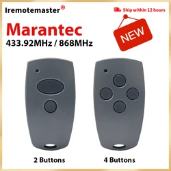 Remote control for Marantec 433.92MHz / 868MHz Garage Gate Digital 302 304 313 Comfort 220 250 252 Command Digital D302 382 868