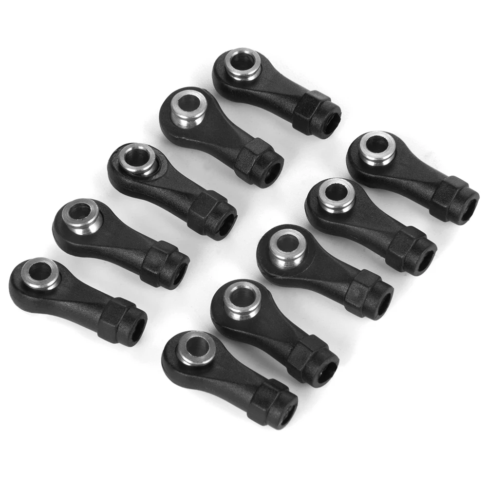 MIBIDAO 10Pcs Plastic M2.5 Linkage Rod End Ball Head Joint Holder For 1/18 TRX-4M Bronco Defender RC Crawler Car Parts