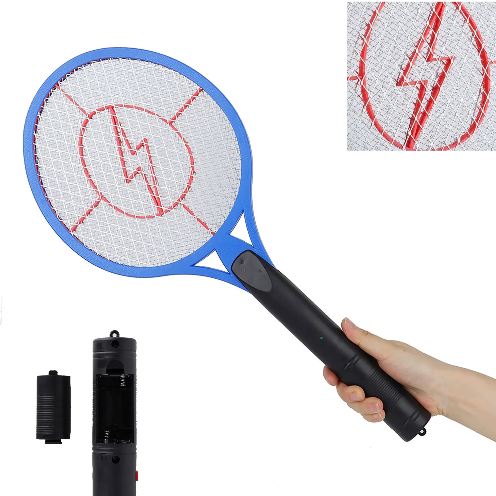 Xiaomi-Electric Fly Insect Bug Zapper, Handheld Bug Swatter, Assassino do Mosquito Portátil, Raquete de Controle de Pragas para Insetos do Quarto