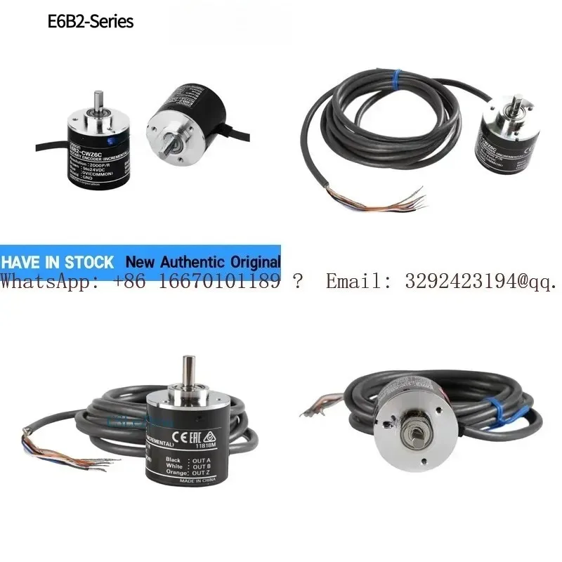 Authentic E6B2-CWZ6C-CWZ1X-CWZ5G-CWZ5B Rotary Encoder 100 200 360 500 600 800 1000 2000 P/R Incremental NPN 5 24VDC