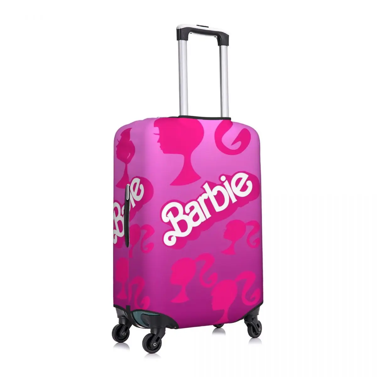 Funda para maleta Barbie, accesorios de equipaje útiles para vacaciones, protección de viaje