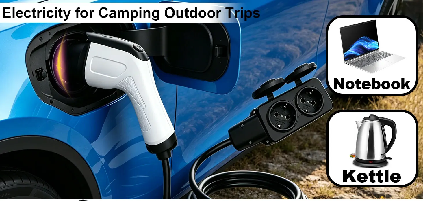 GB/T EV-Entladeadapter mit 1/3-Meter-Kabel für BYD, Xiaomi Auto, ZEEKR, XPENG, Li Auto – GBT-kompatibel, V2L-Funktion für Campingzwecke – Detail 2