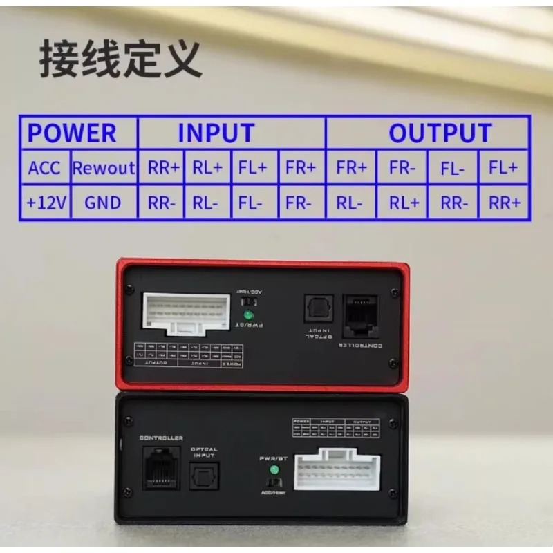 Car Amplifier 4 Channels 6 Channels High Power Non-destructive Installation 31 Segments EQ Android Large Screen 8 Channels RCA