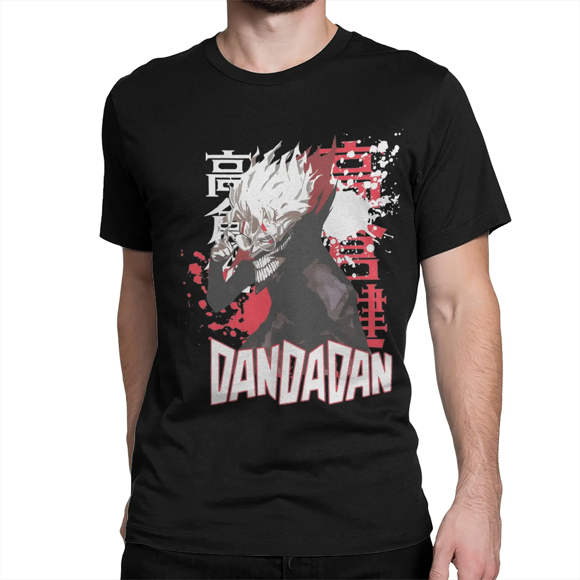 Dandadan Okarun Japanese Anime Tee Shirt for Men Women Gift Idea T Shirts Takakura Ken Cotton Clothing