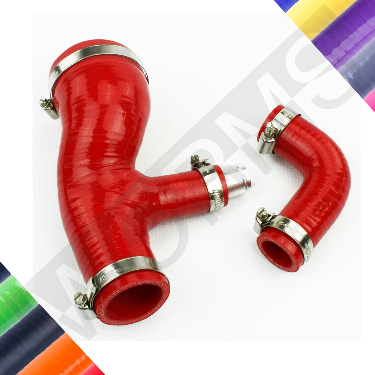 For 2007-2012 Ford Focus MK2 C Max 1.6 TDCi Turbo Boost Silicone Air Intake Hose Pipe Kit 2008 2009 2010 2011