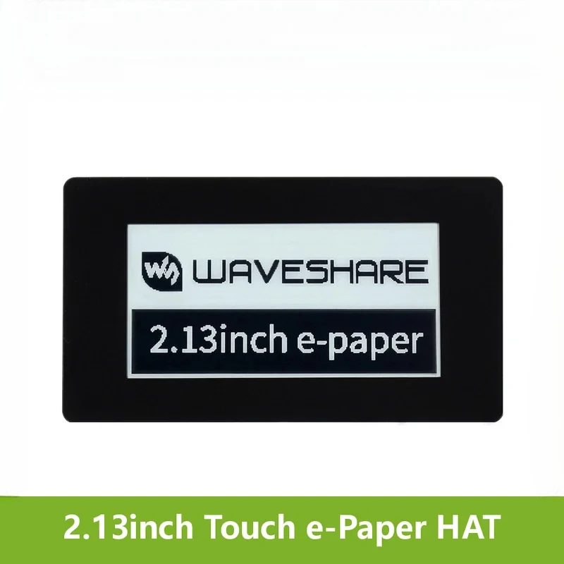 Waveshare 2.13inch E-Paper E-Ink Display HAT Raspberry Pi, 250×122 Pixels, Black / White, SPI Interface