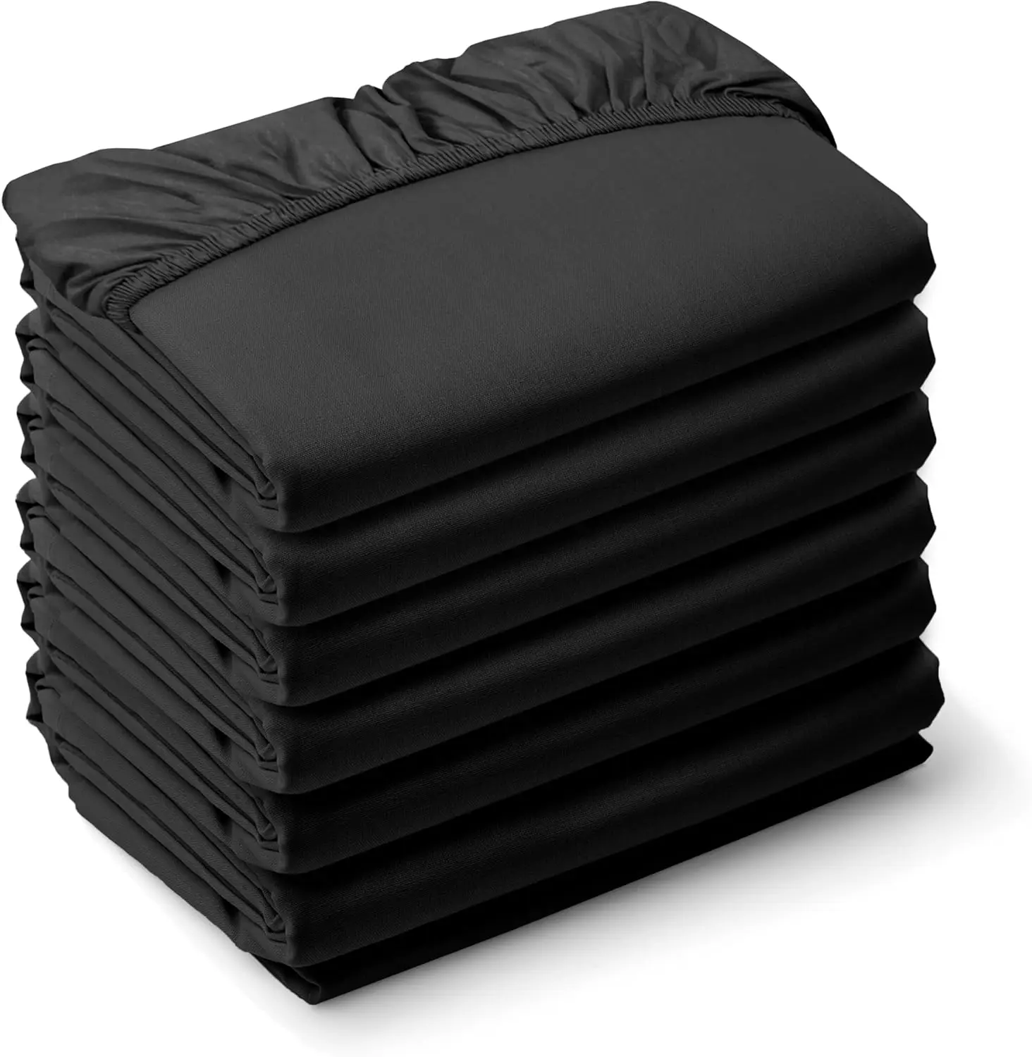 

Elegant Comfort Super Soft Bulk 6-Pack Extra Deep Pocket 1500 Premium Hotel Quality Microfiber Fitted Sheet For High Mattress