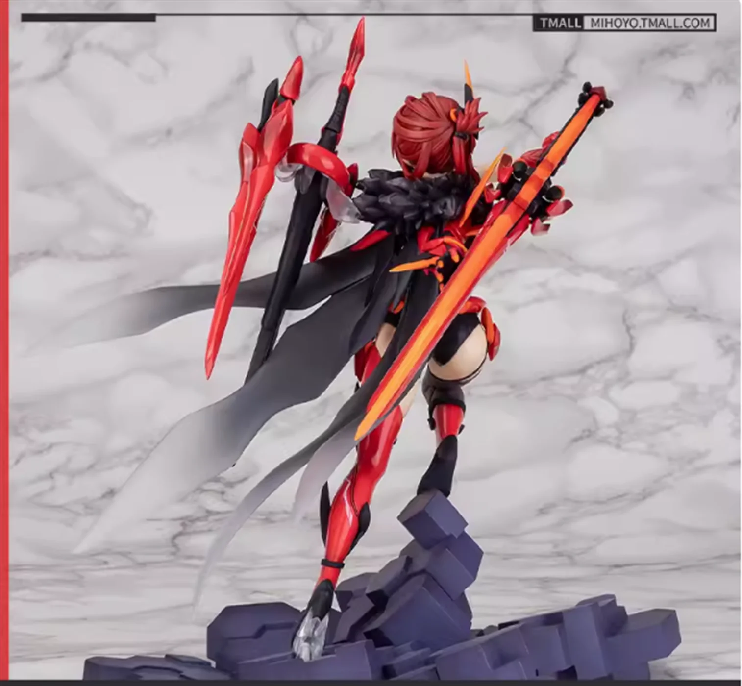 Collapse 3 Himeko True Red Knight Moon Eclipse 1/7 Handmade