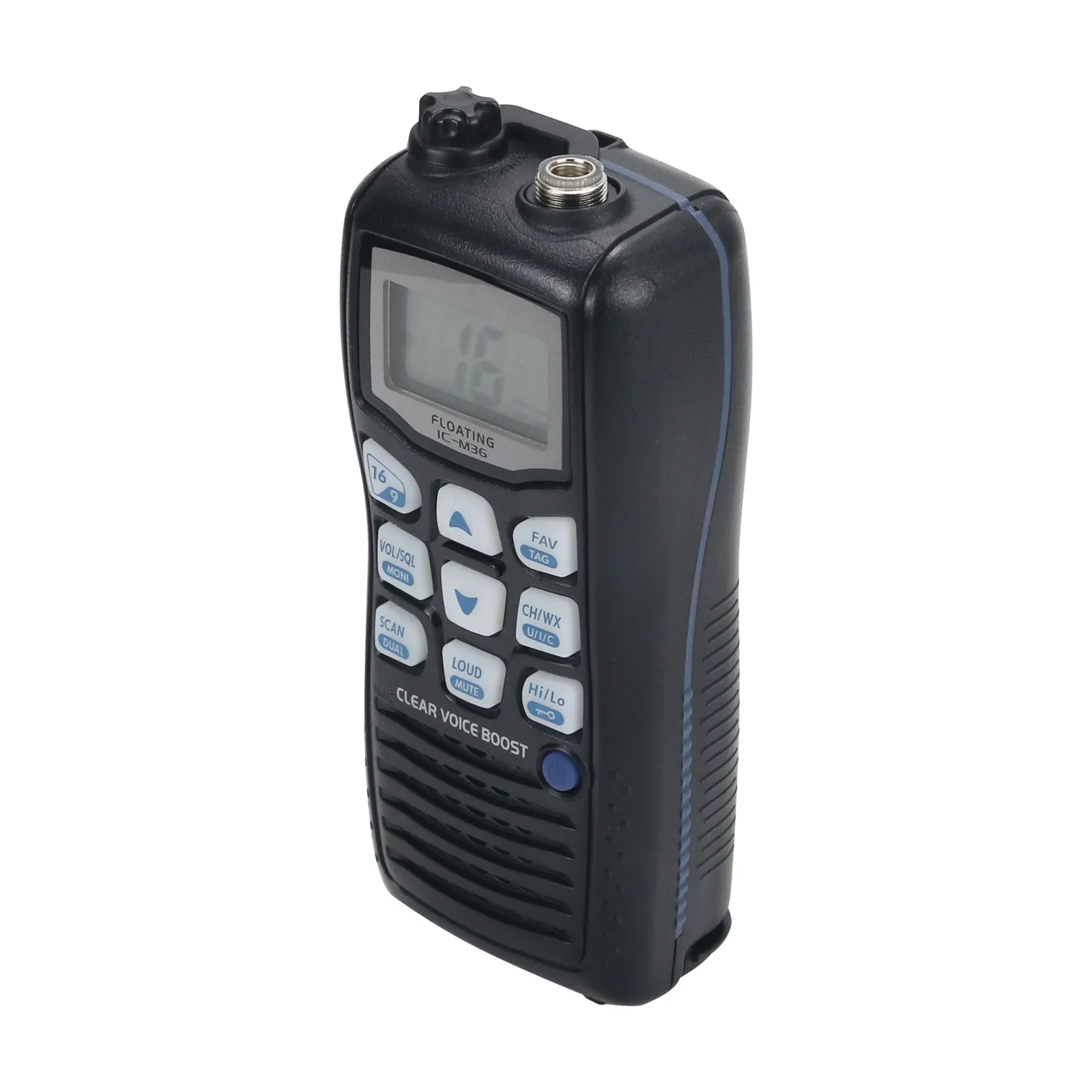 IC-M36 6 Вт 10 км VHF морской трансивер IPX7 плавающая рация ручной трансивер