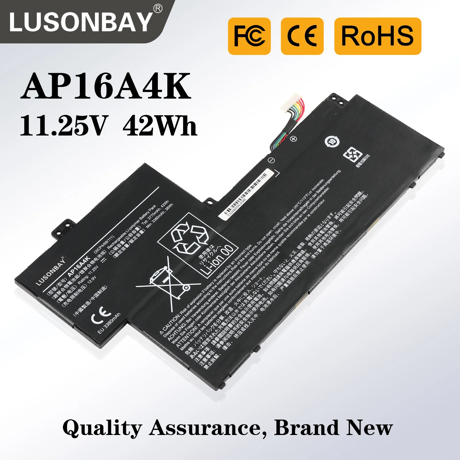 AP16A4K Battery for Acer Swift 1 SF113-31-P5CK 13.3