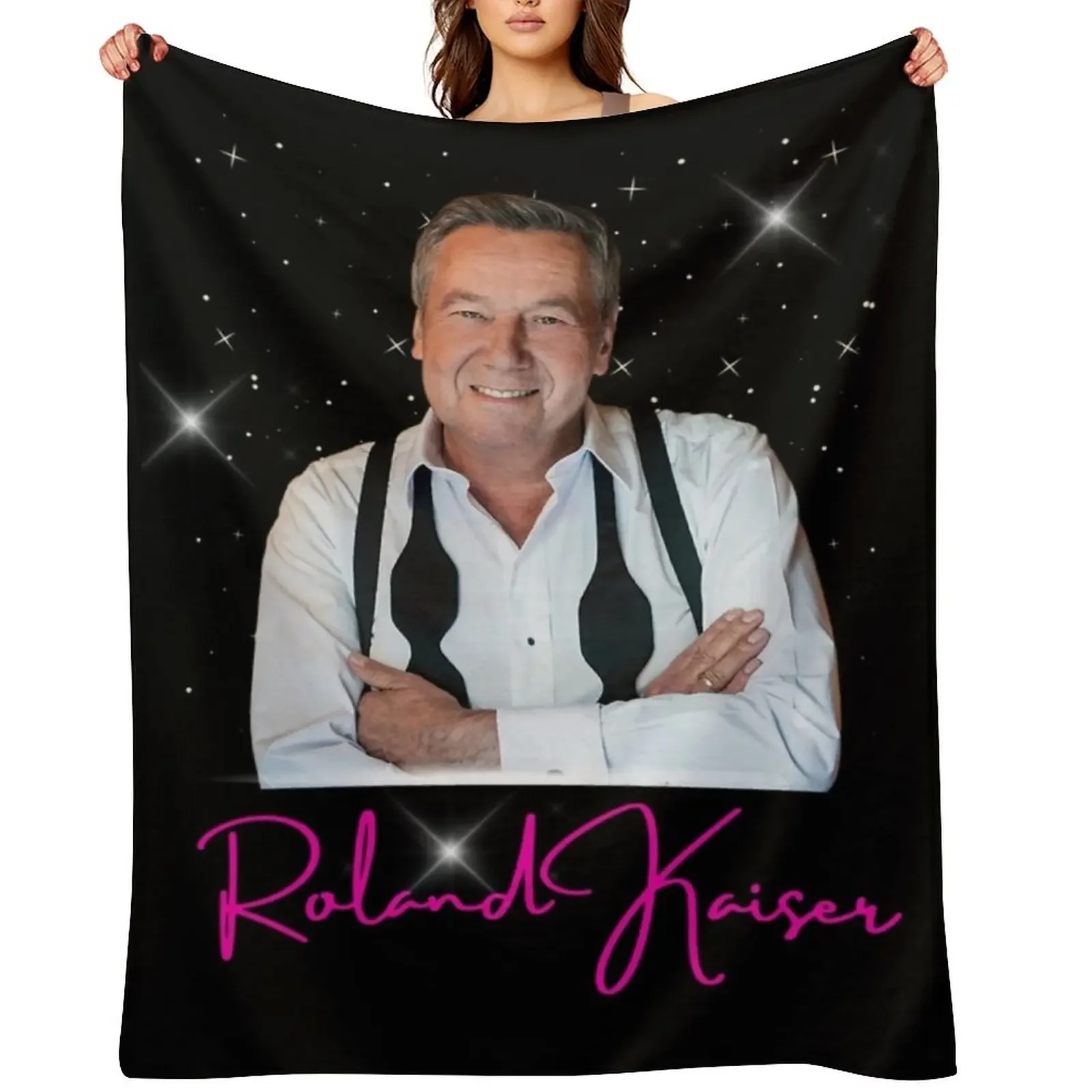 

Одеяло Roland Kaiser, декоративные диваны, персонализированный подарок, манга, рождественские подарки, одеяла