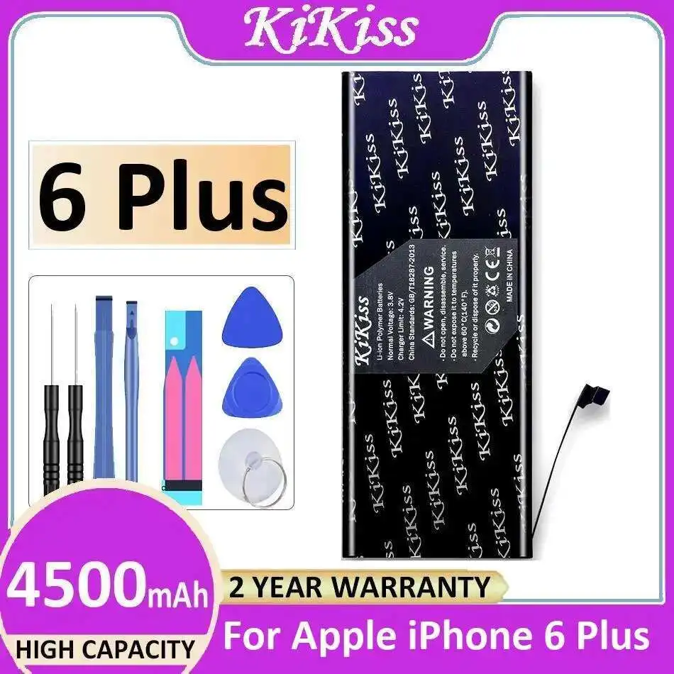 

Mobile Phone Battery For Apple Iphone 6 Plus 4500Mah Safe