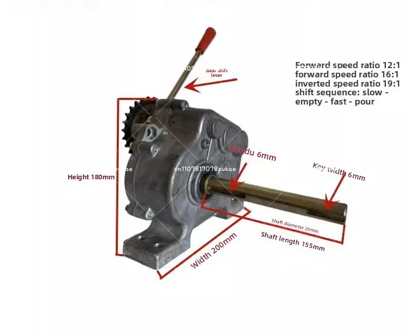 Agricultural Machinery Gearbox Supply for Snow Plow Vegetable Planter Marine Lawn - Heavy Duty Transmission Part