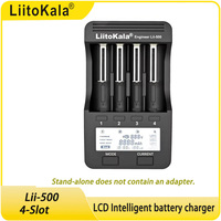 LiitoKala Battery intelligenc  Charger Lii-500 LCD  3.7V/1.2V AA/AAA 18650/26650/16340/14500/10440/18500