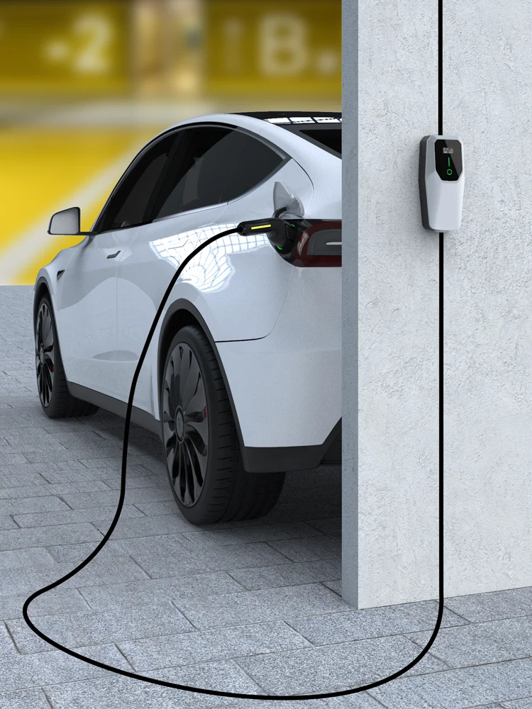 22KW 32A 3-Phasen Typ 2 Tragbares EV-Ladegerät 10 Meter 15 Meter EVSE-Ladebox Ladestation für Elektroauto-Ladegerät