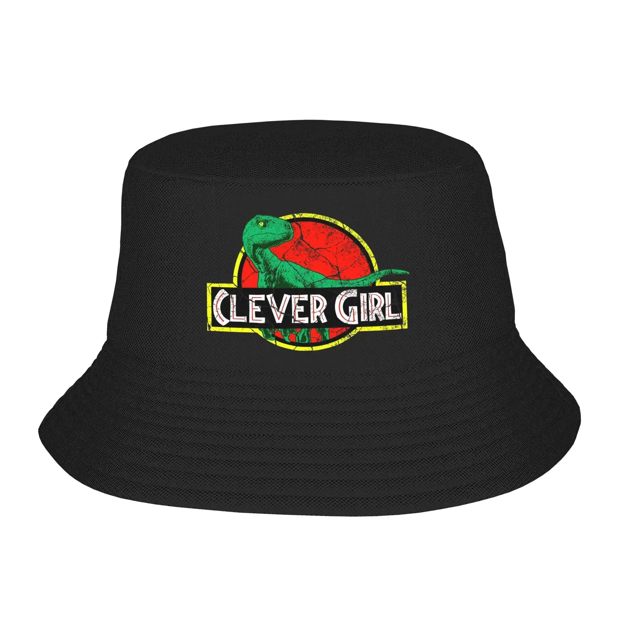 Sombreros de Pescador Unisex de Moda para el Verano 2026, Estilo Jurassic Park Clever Girl, Protección UV, para Pesca y Actividades al Aire Libre