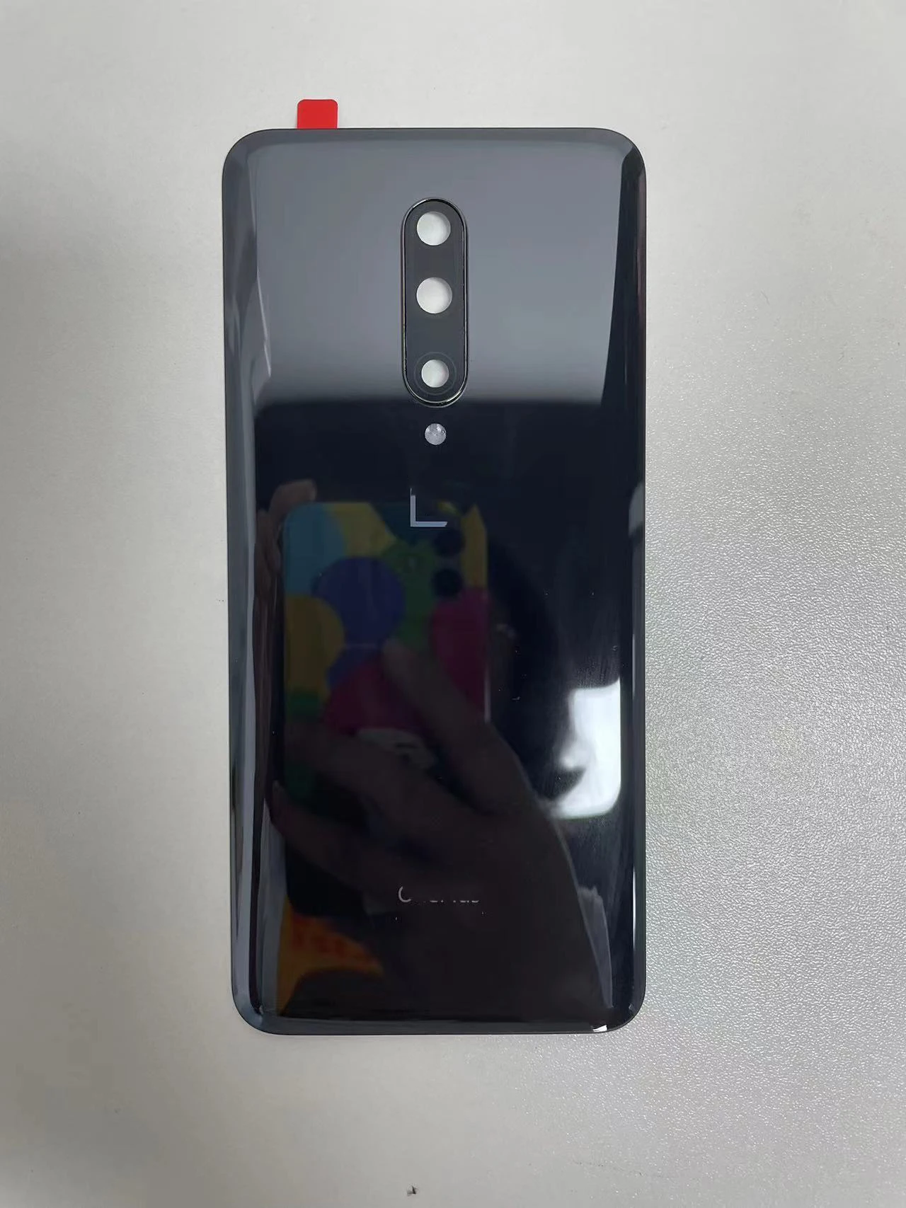 New Glass For Oneplus 7 Pro Back Battery Cover Rear Door Housing Panel Case Replace For One Plus 7pro With Camera Lens