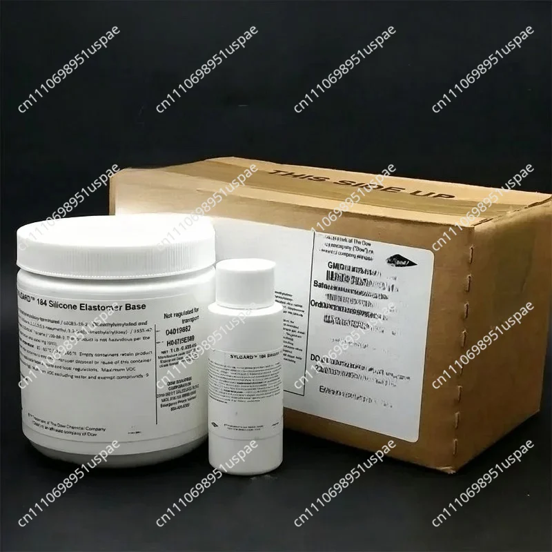 For American Dow Corning DC184 PDMS Optical Glue Dow Corning 184 Clear Polydimethylsiloxane Flexible Potting Glue