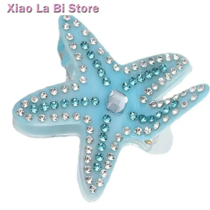 

XXFD Beach Starfishes Hair Claw Women Unique Styles Hair Clip Holiday Hair Clip