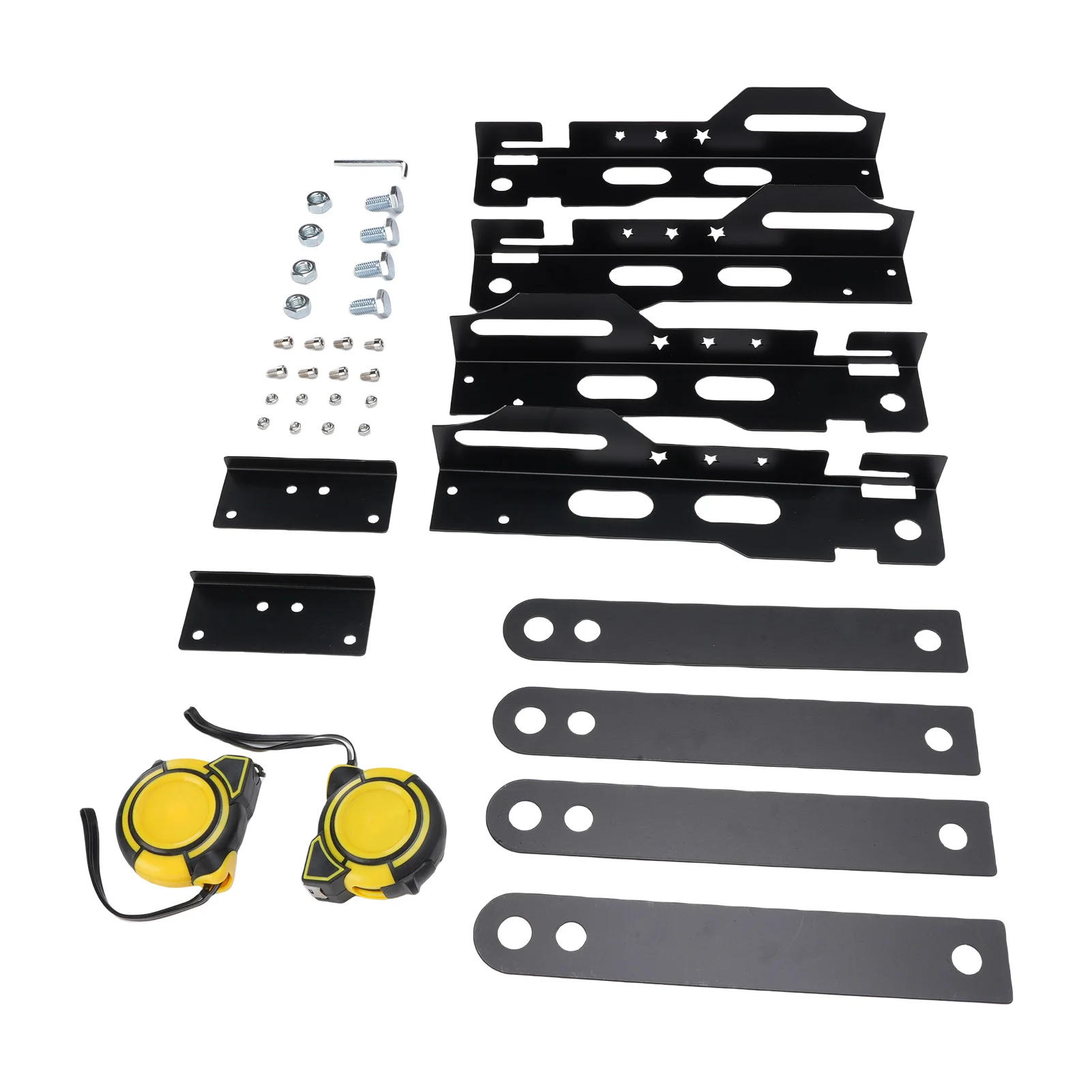 Outil d'alignement de l'extrémité avant de voiture, plaque d'outil d'alignement des orteils avec feuille de connexion facile pour les voitures SUV la plupart des véhicules