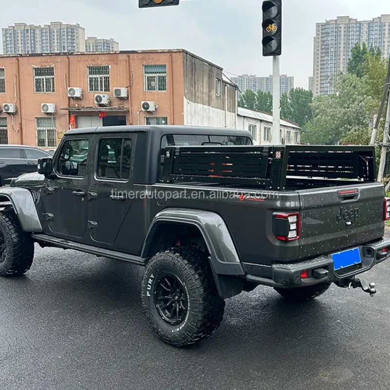 

2025 Oveead Garage Storage Roof Rack Frame Modified Gladiator Pickup Truck Rear Bucket Special With Light Gantry