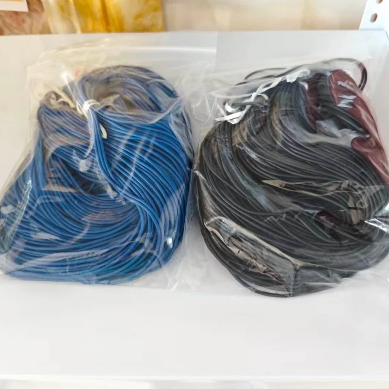 500-1000g/lot Natural Latex Round Elastic Rope 2.8mm 6 Times Stretch Tennis Training Cord Multi‑Purpose Binding String Supplies