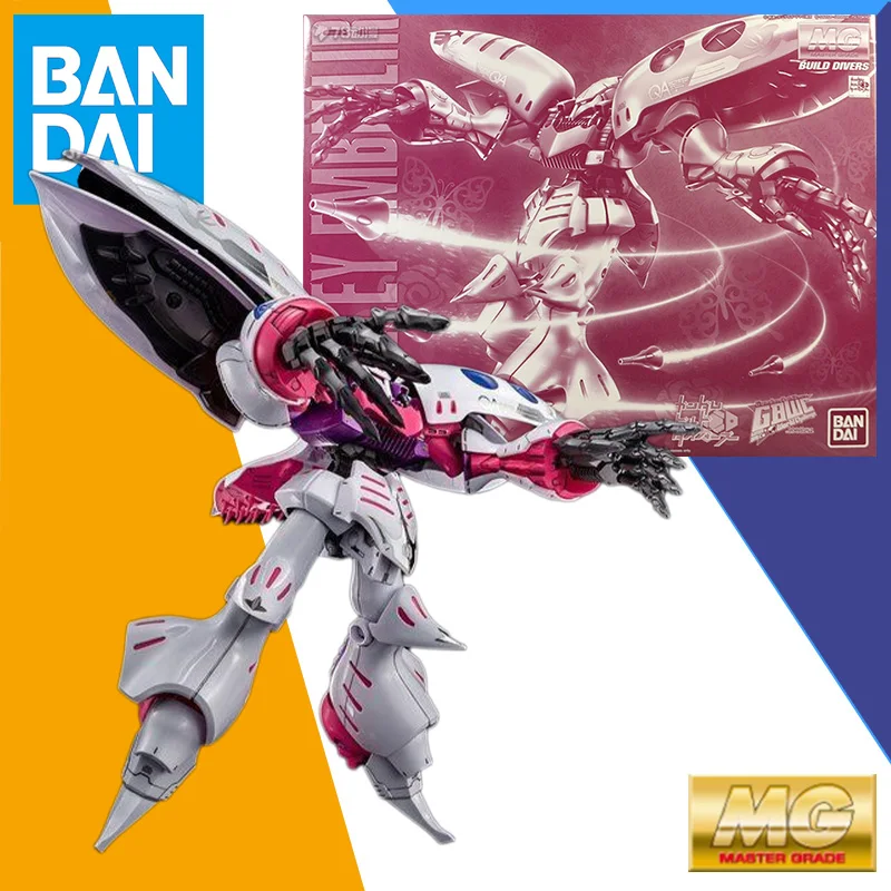 

Bandai MG 1/100 Master Grade PB LIMITED QUBELEY EMBELLIR Model Kit Assembly Anime Action Figure Model Toy Gift For Children