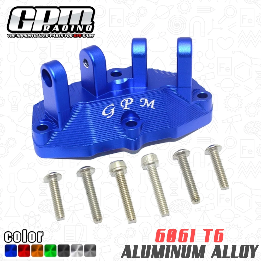 

GPM for LOSI 1/6 Super Baja Rey Super Rock Rey 2.0 V2 Desert Truck RC Car Upgrade Parts Metal Rear Axle Housing Cover LOS252071
