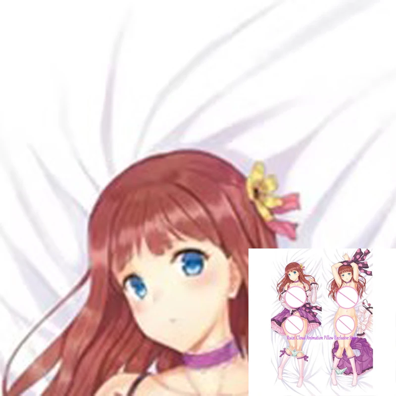 

Dakimakura Anime Pillow Cover Girl Double Sided Print 2Way Cushion Bedding Gifts