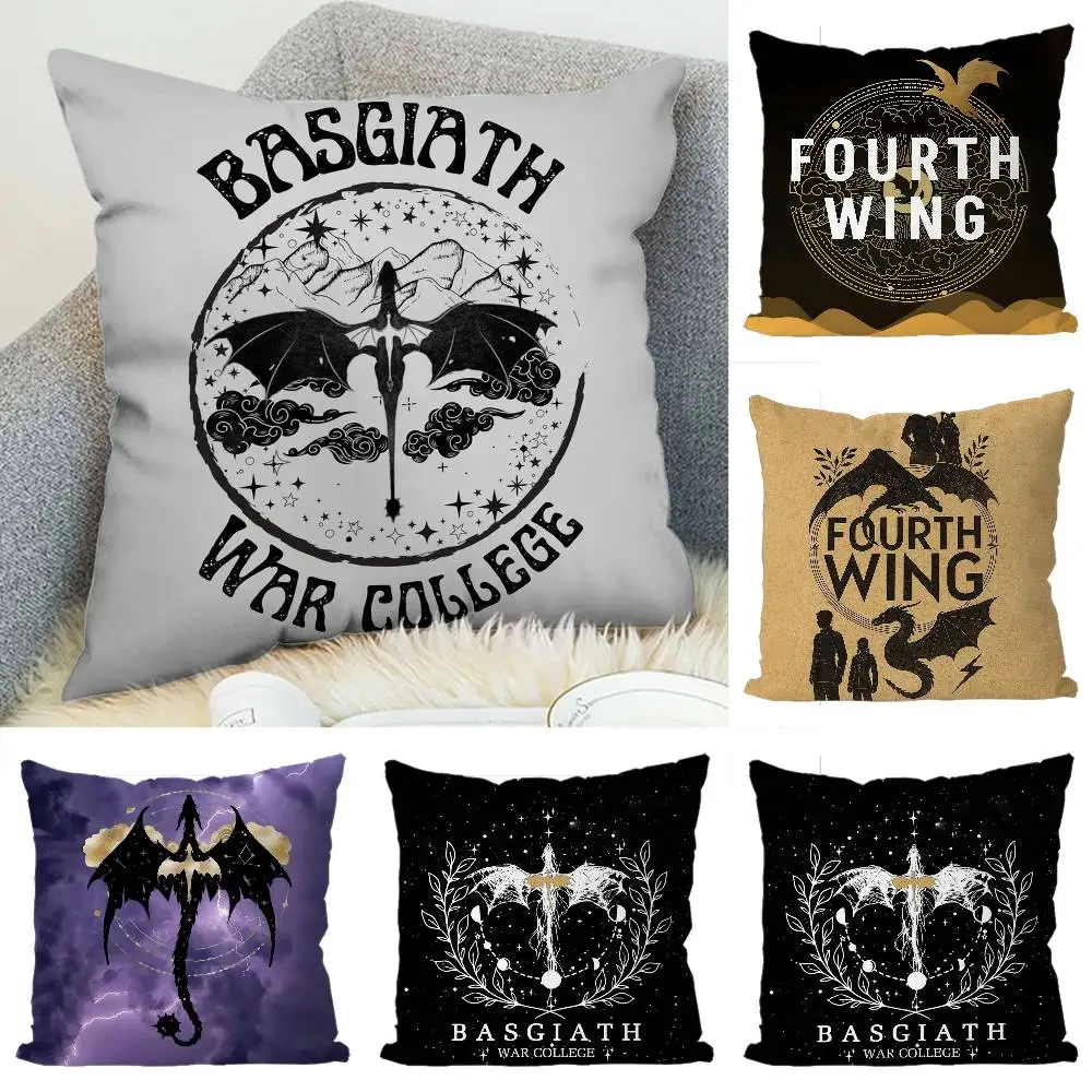 

Fourth W-Wing Pillow Case Luxury Double-sided For Car Pillows 45x45 Cushions Cover Home And Decoration Sofa Pillowcase 50x50