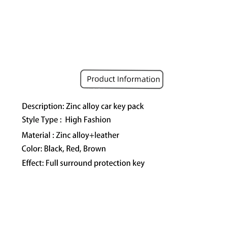 Zink-legierung Leder Auto Smart Key Fall Abdeckung Schutz Shell Für Suzuki Sierra Jimny Swift Embona Spacia Wagon Ertiga Zubehör – Detail 1