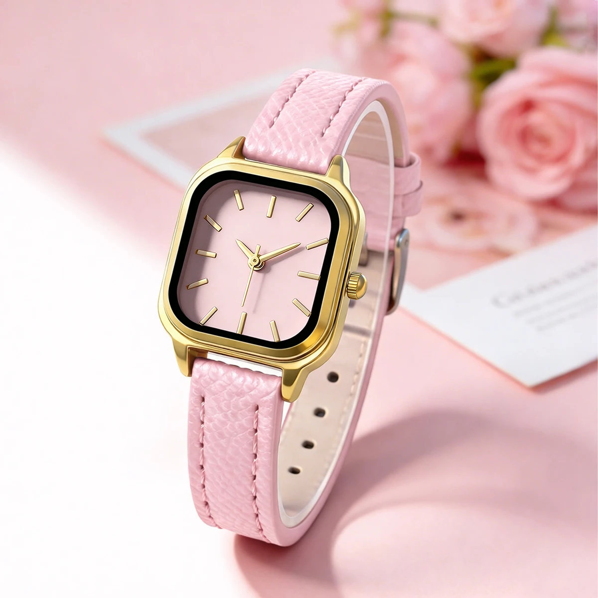 Women Square Quartz Wrist Watc - đánh giá và giá Jewelry Watches Gold