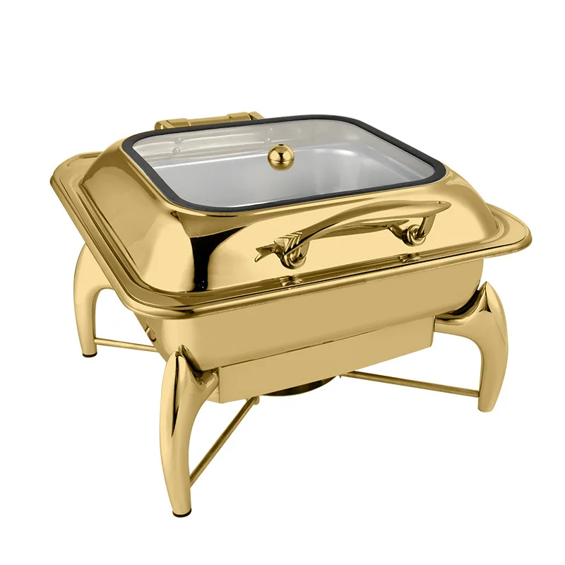 

stainless steel thickened buffet hydraulic cover breakfast heating and insulation commercial hotel